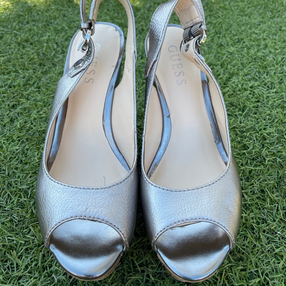 Guess Cork Wedges